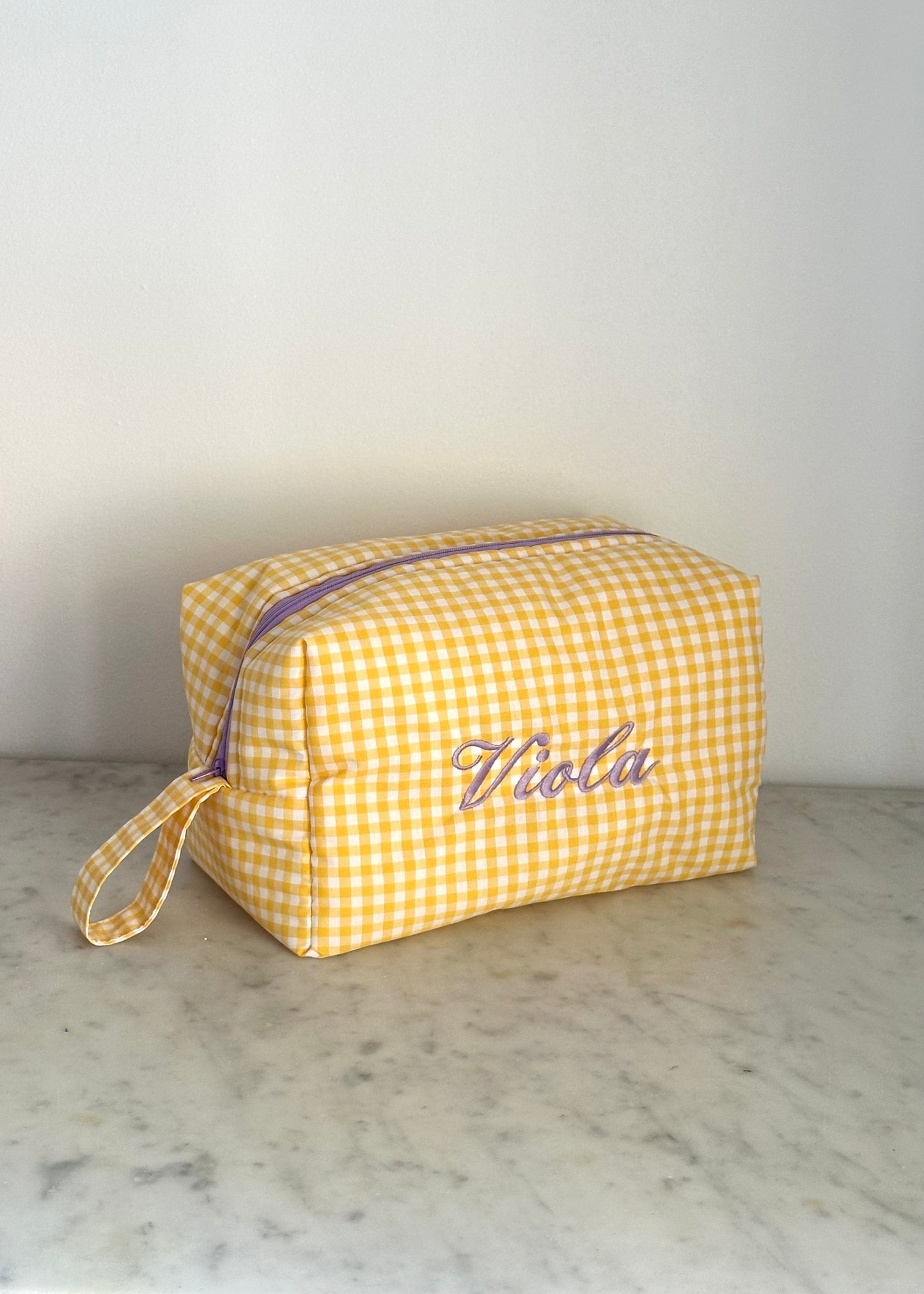 Beauty-case con Ricamo Personalizzato
