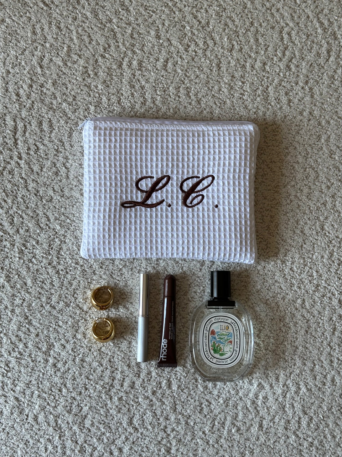 Flat pouch con Ricamo Personalizzato