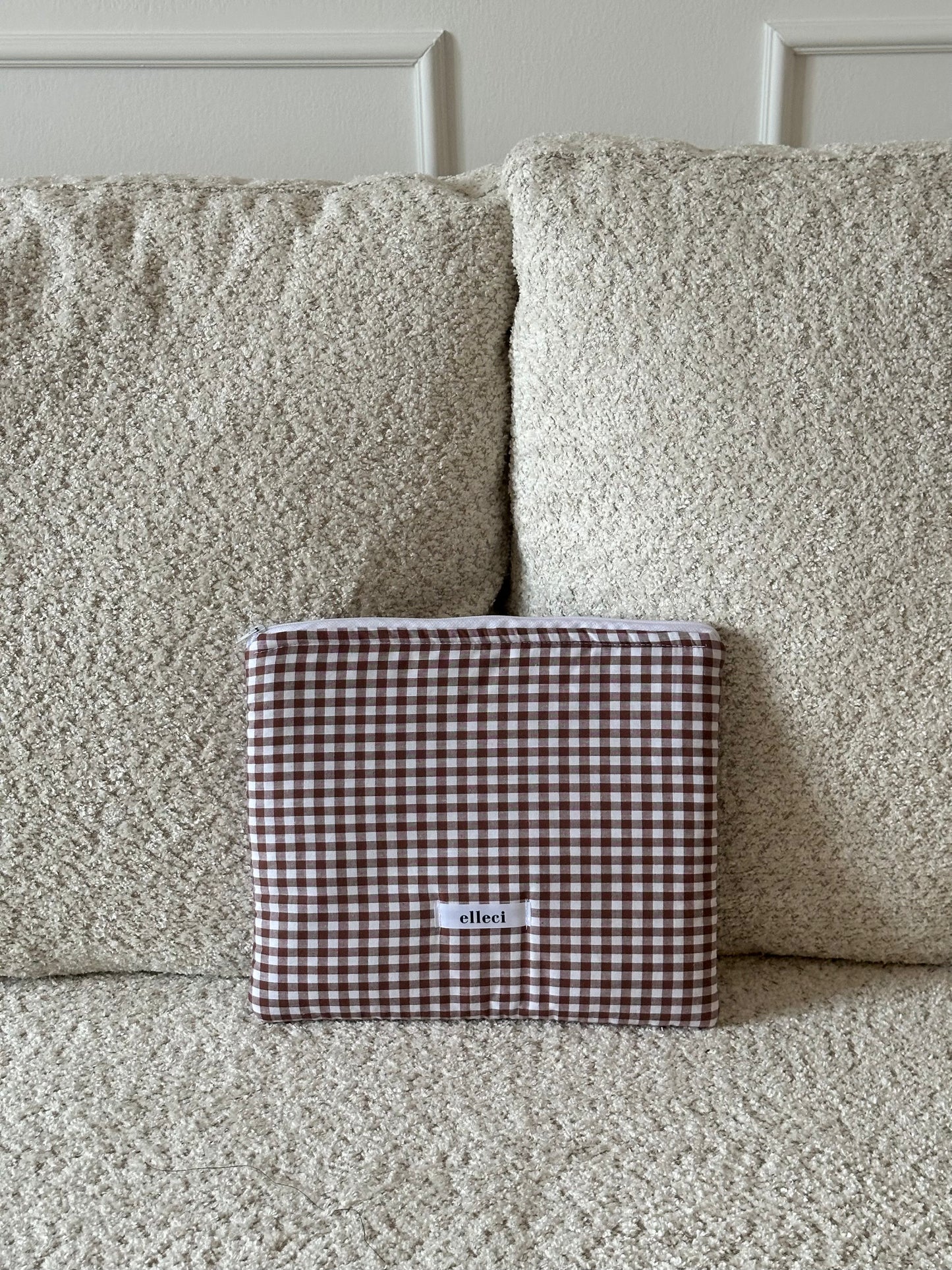 Flat Pouch Medium - Vichy