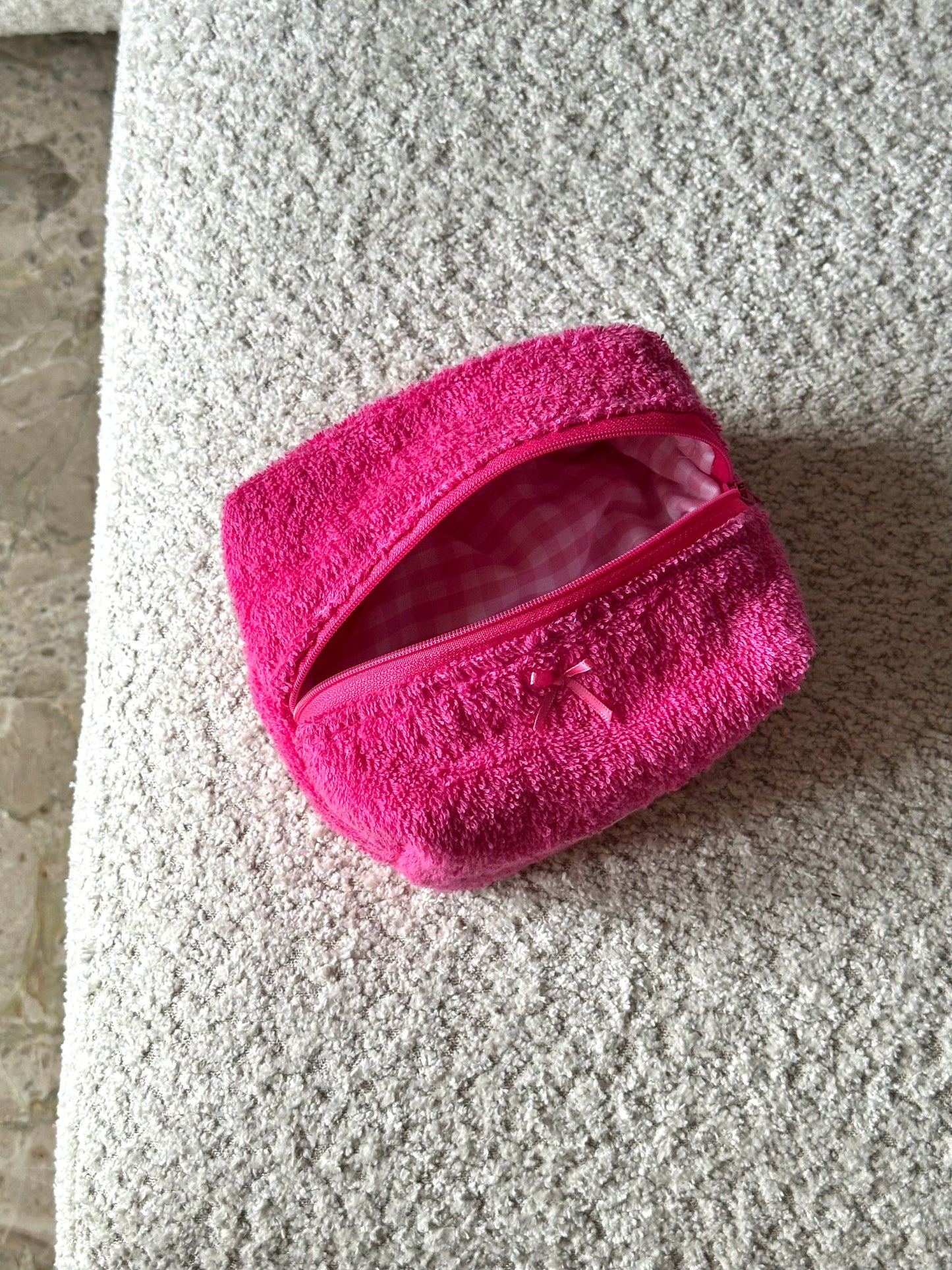 Beauty-case Mini Spugna Fucsia
