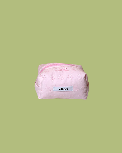 Beauty-case Mini Sangallo Rosa