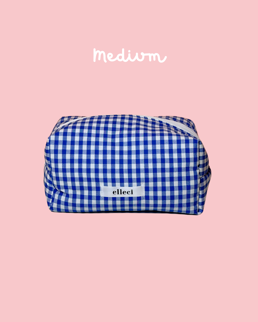 Beauty case Medium Vichy Blue