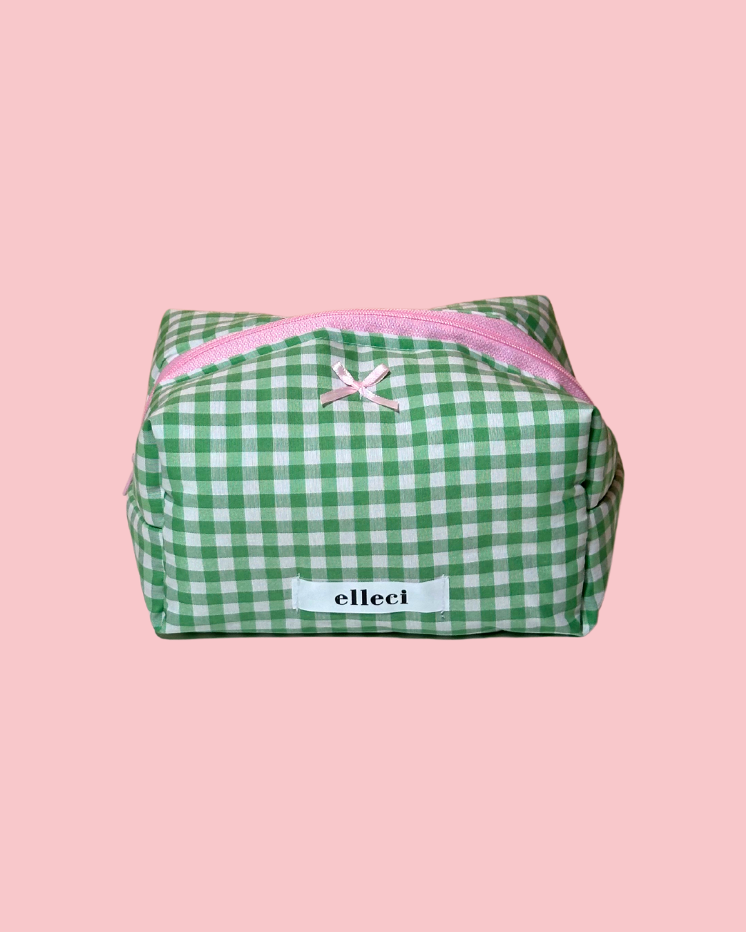 Beauty-case Small Vichy Verde