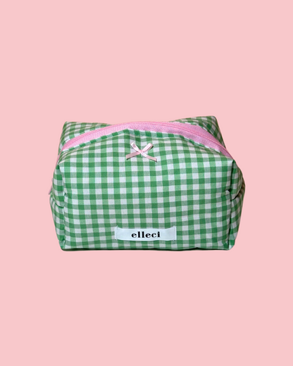 Beauty-case Small Vichy Verde