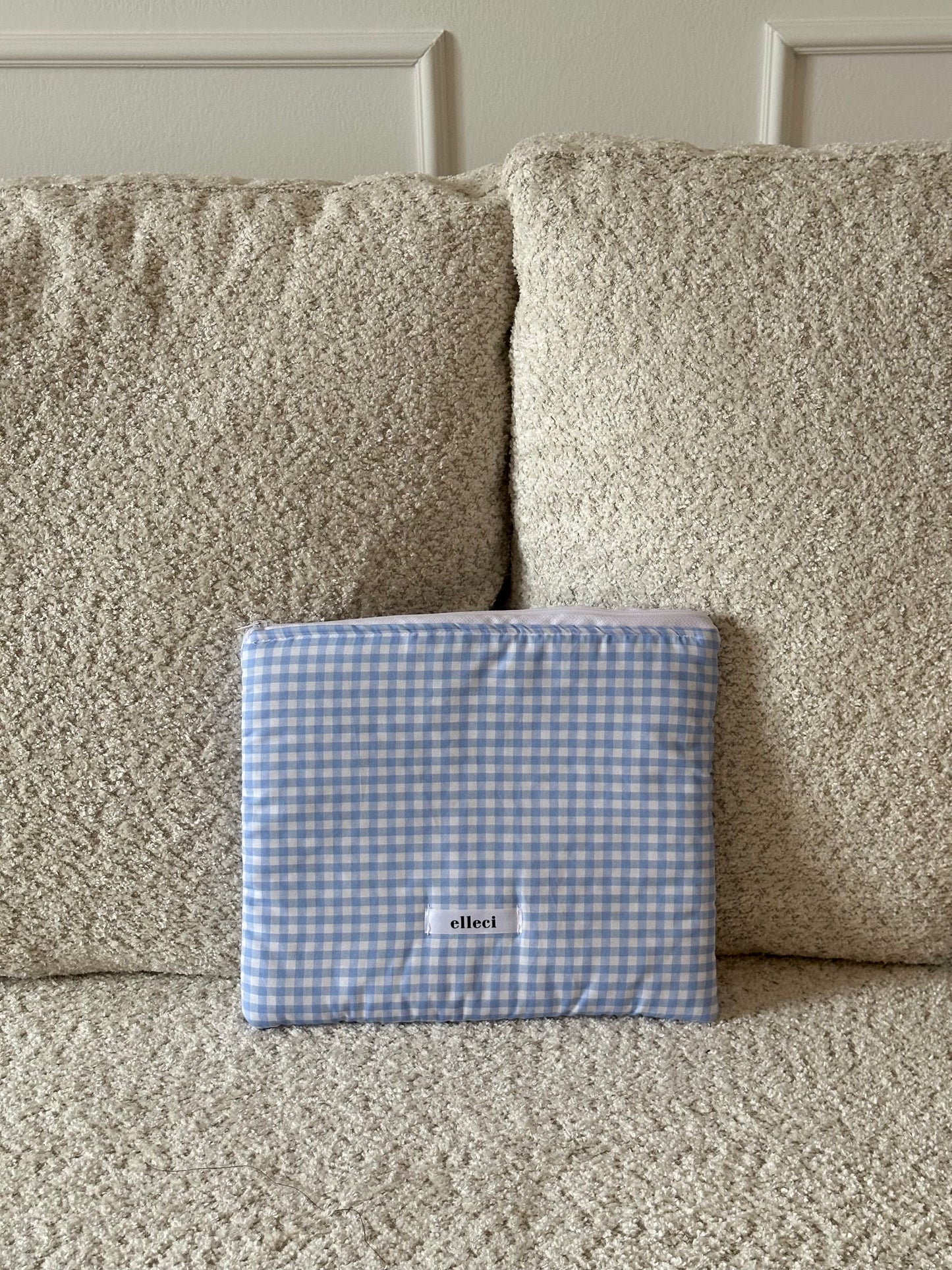 Flat Pouch Medium - Vichy