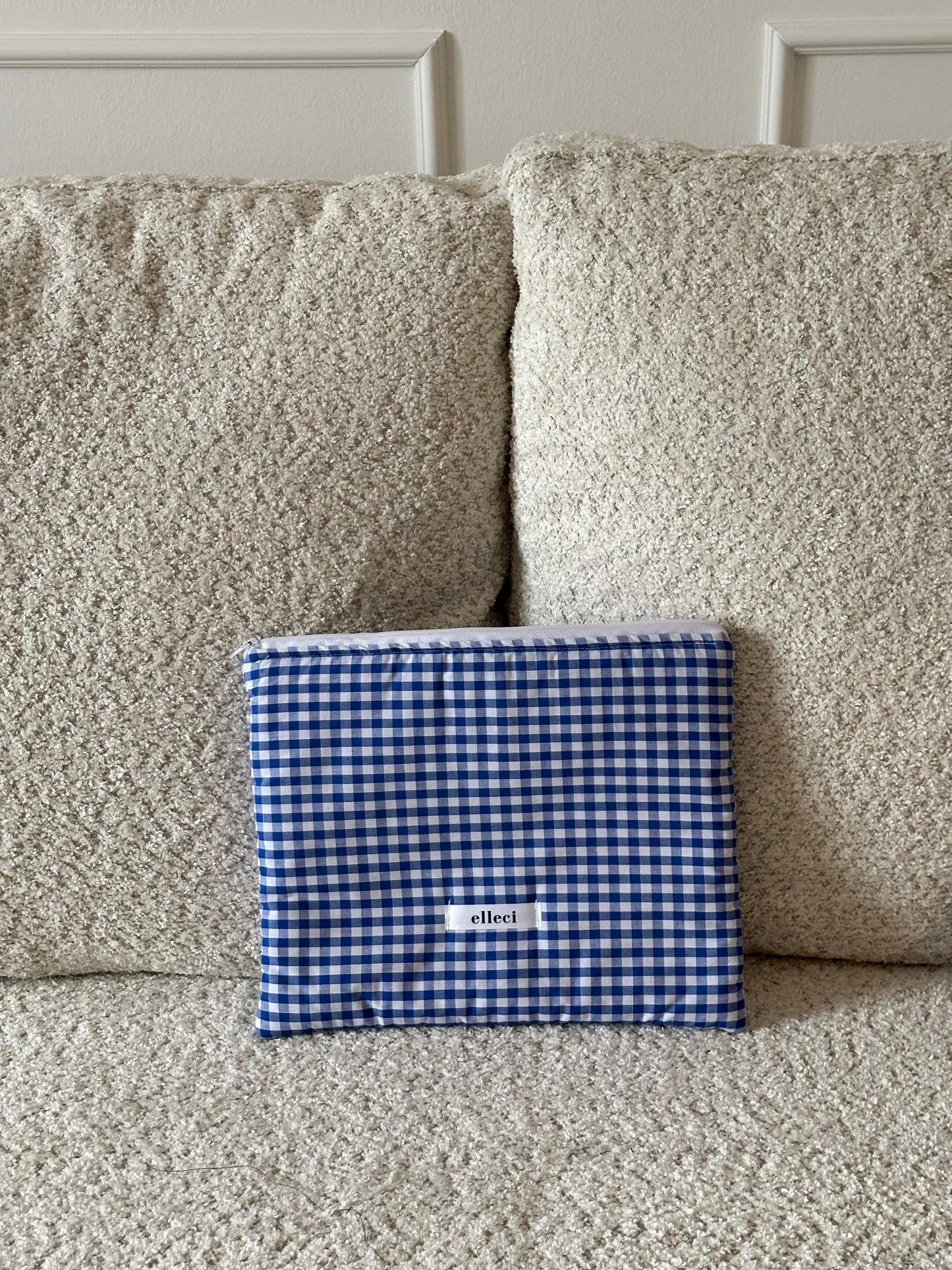 Flat Pouch Medium - Vichy