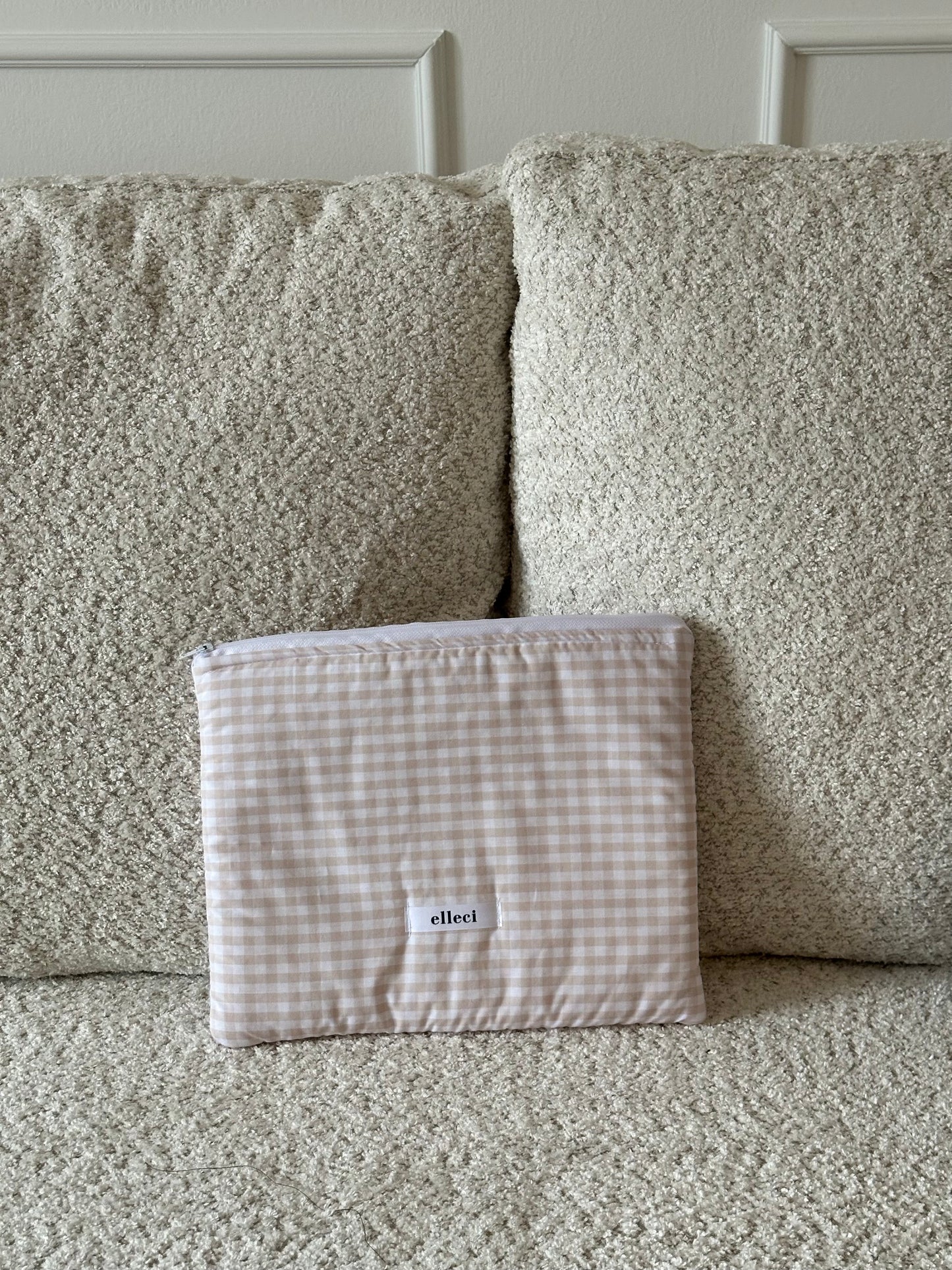 Flat Pouch Medium - Vichy