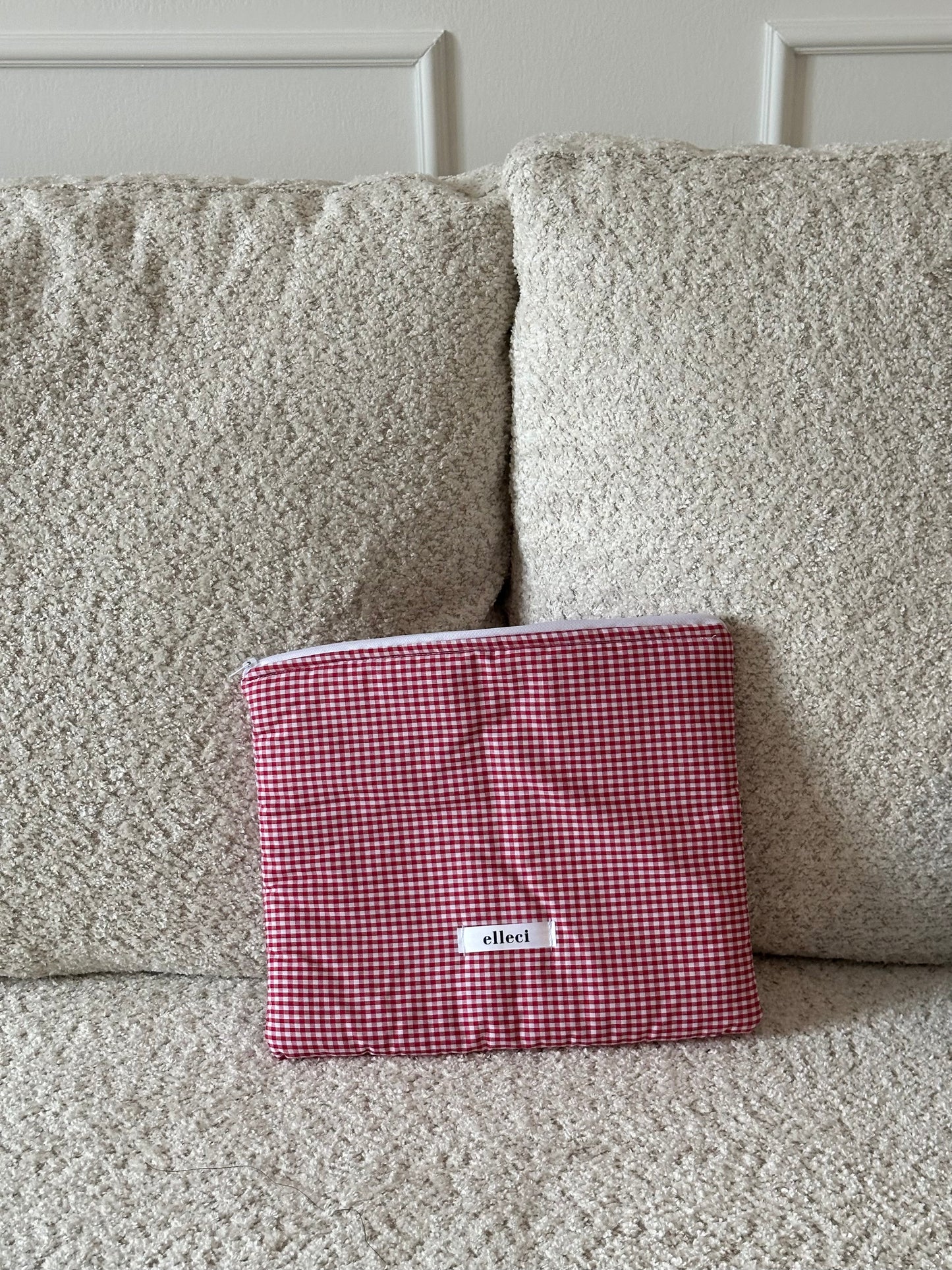 Flat Pouch Medium - Vichy