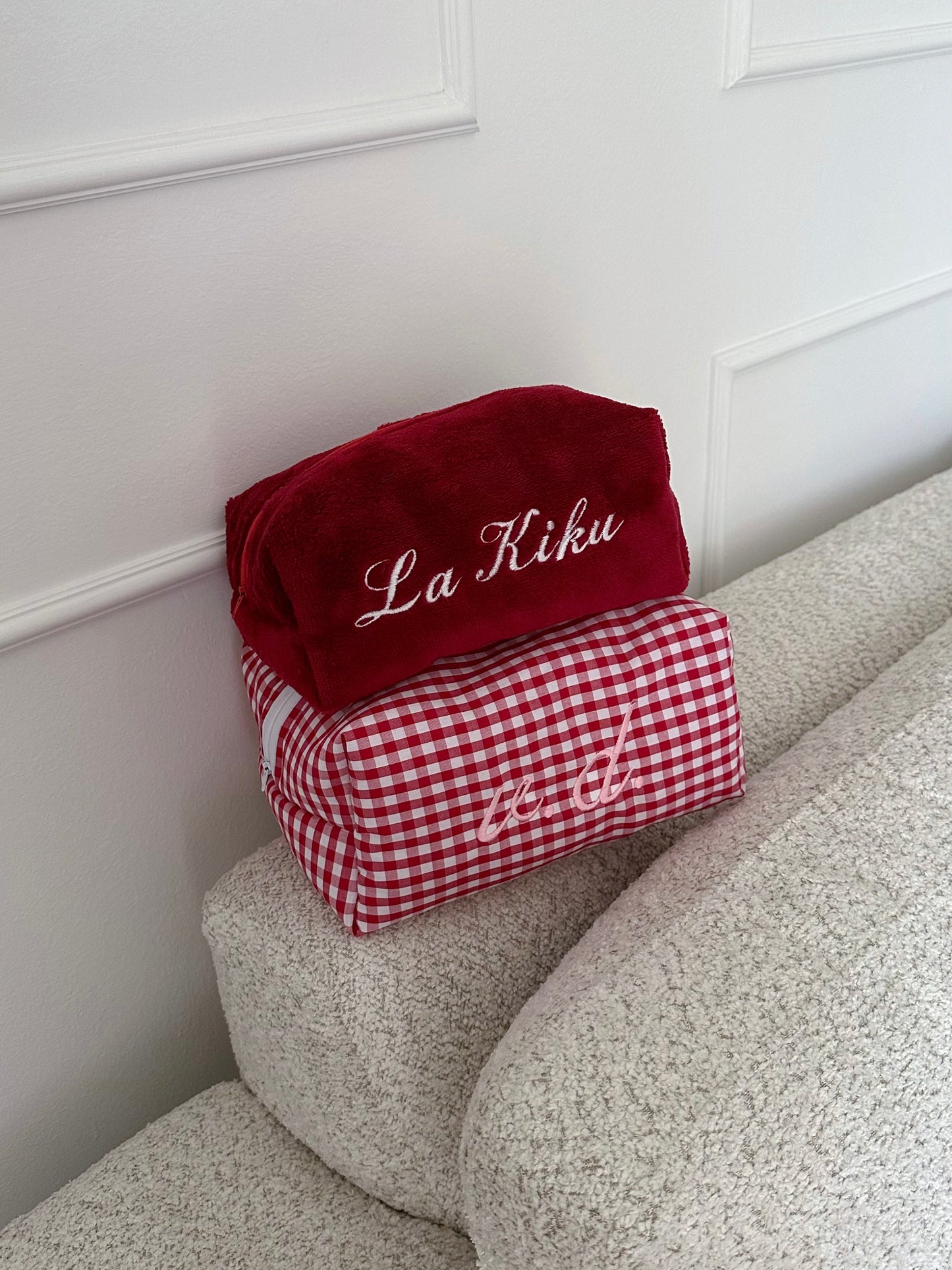Beauty-case con Ricamo Personalizzato