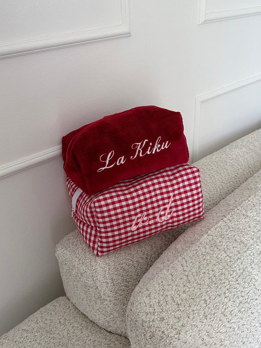 Beauty-case con Ricamo Personalizzato