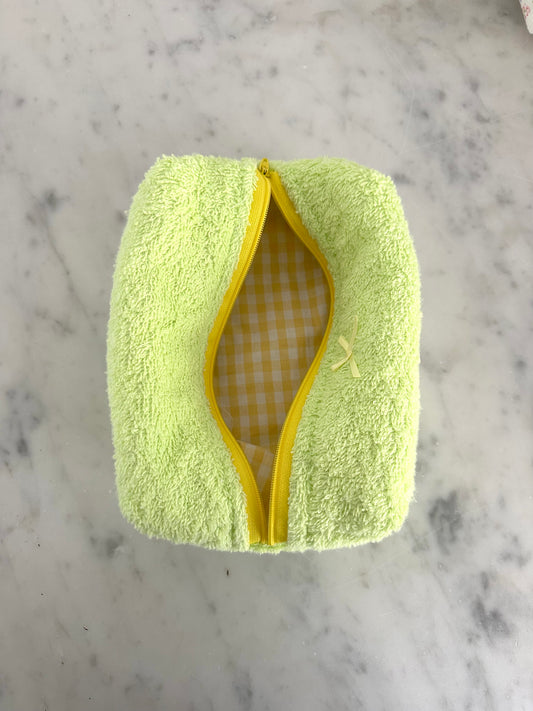 Beauty-case Small Spugna verde chiaro