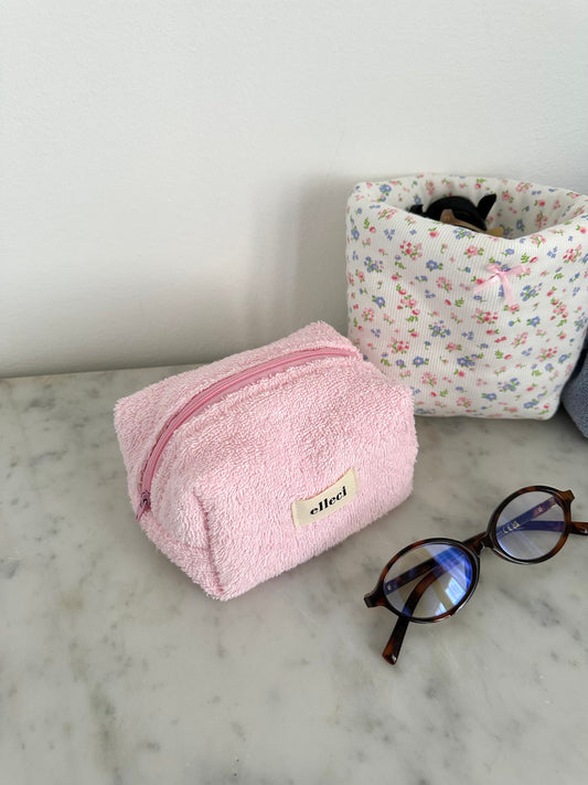 Beauty-case Mini Spugna rosa
