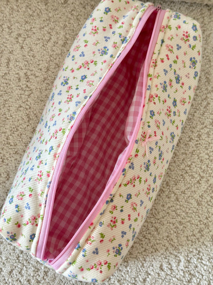 Hair Tools Pouch - Standard Costine a fiori
