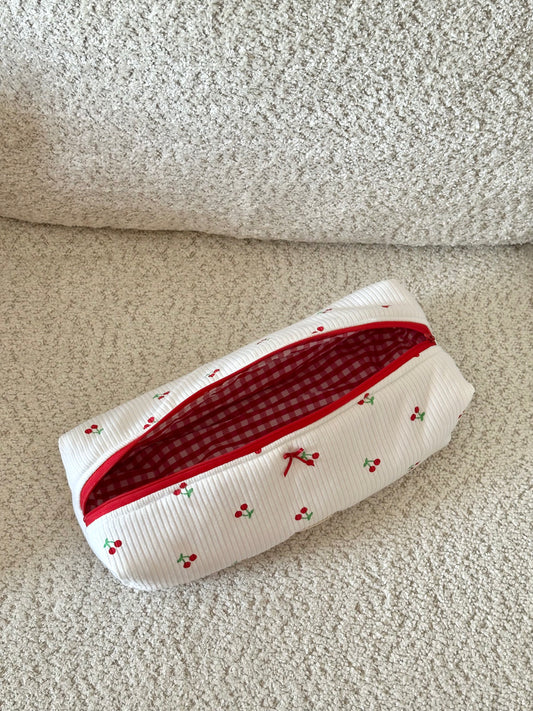 Hair Tools Pouch - Standard Costine Cherry