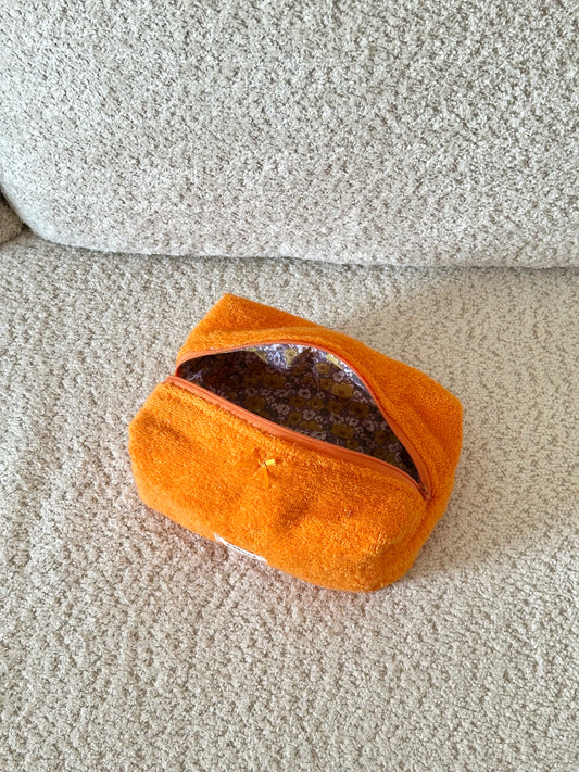 Beauty-case Medium Spugna Arancio