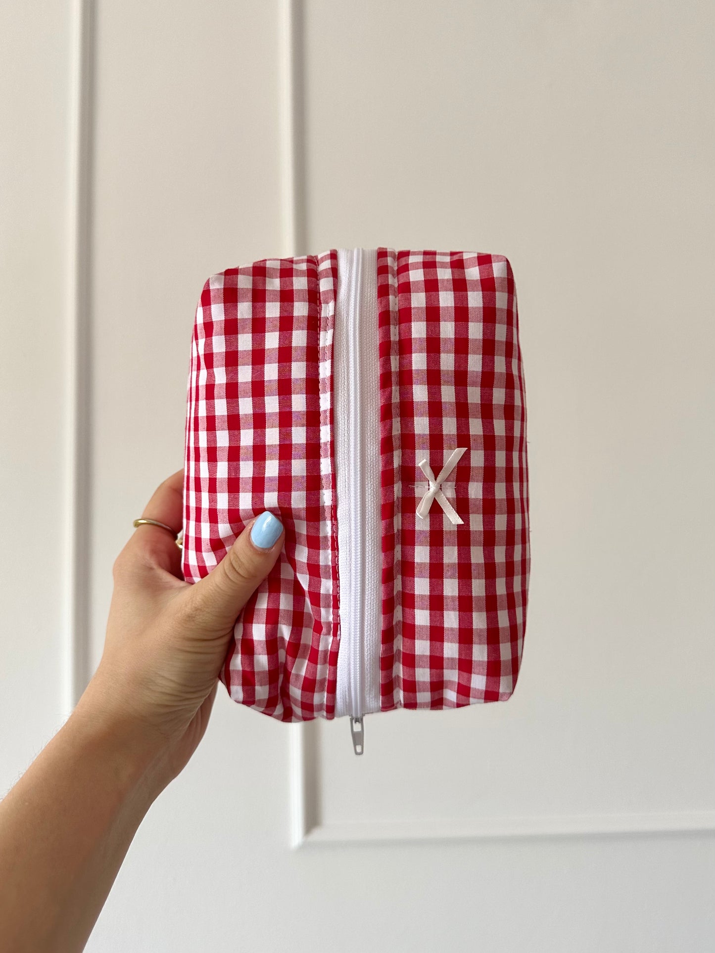 Beauty-case Small Vichy Rosso