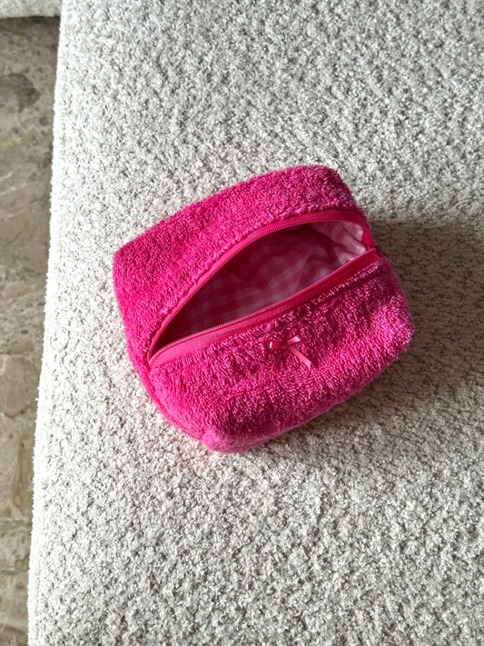 Beauty-case Mini Spugna Fucsia