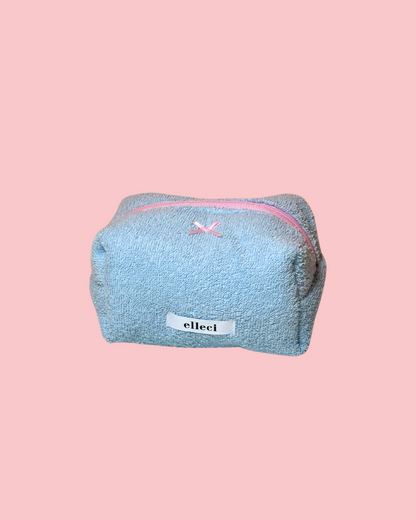 Beauty-case Small in Blue Sponge
